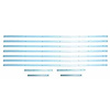 GMK41437316710SSP Polished Stainless Steel Bed Strip Kit for 1967-1972 Chevy & GMC Shortbed Fleetside Truck - image 1