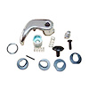 GMK414541989R Right/Passenger Side Vent Window Handle Kit for 1989-1991 R/V Truck With Black Lock Button - image 1