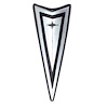 GMK432000367 Arearowhead Bumper Emblem for 1967-1968 Pontiac Firebird - image 1