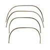 GMK432095069S 4 Piece Set Wheel Opening Molding Set for 1969 Pontiac Firebird - image 1