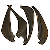 GMK432103570S 4 Pieces With Welting Wheel Spoiler Flare Set for 1970-1978 Chevrolet Pontiac Firebird Trans Am - image 1