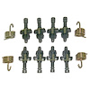 GMK4332069682S Includes Screws, Nuts & Springs Headlamp Adjusting Hardware Kit for 1968-1970 GTO Endura - image 1