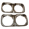 GMK453306070P Left/Driver Side/Right/Passenger Side Pair Headlamp Bezel for 1970 Oldsmobilemobile Cutlass - image 1