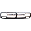 GMK4943049712 Hyundai Chrome With Black Accent Grille Frame for 1971-1972 GMC C/K Truck - image 1