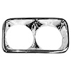 GMK494306069R Right/Passenger Side Headlamp Bezel for 1969-1972 GMC C/K Truck - image 1