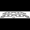 AccuSeal E Intake Gaskets Big Block Chevy with Big Chief/Big Duke square-port heads - image 2