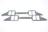 AccuSeal E Intake Gaskets for Mopar 383-440 with 440 Max Wedge Intake - image 1