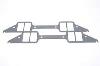 Accu Seal Pro Intake Gaskets Chrysler 440 Max Wedge - image 1