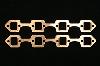 Pro Copper Exhaust Gaskets Ford 289-351W with stock manifold - image 1