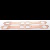 Pro Copper Exhaust Gaskets Chrysler 440 Wedge with 1.7" square ports - image 2