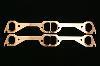 Pro Copper Exhaust Gaskets Pontiac V8 with D-port stock manifold or headers - image 1