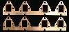 Pro Copper Exhaust Gaskets 352-390 Light Truck - image 1