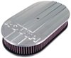 Oval Air Cleaner - Ceramic Coated 2.5" Element Height - image 1