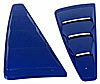 LOUVER 05+ MUST QTR VISTA BLUE - image 1
