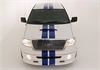 Stripe Kit Matte Black Top Level Supercab w/ ROUSH Hood Scoop - image 1