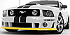 Front Chin Spoiler 05-07 Mustang GT Performance White HP - image 1