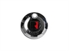 Decklid Badge ROUSH Block R Chrome - image 1