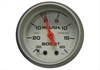 Vacuum / Boost Gauge 2 1/16 Mechanical White Face - image 1