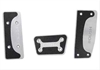 Billet Pedal Kit w/ Rubber Grips Auto Transmission - image 1
