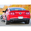 Axle-Back Exhaust with Dual Square Tips 2011-14 Mustang 3.7 V6 - image 2