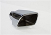 Exhaust Tip LH Square Rear Exit Polished Stainless Steel Mustang - image 1