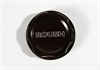 Washer Fluid Cap Billet Black Bright Dipped Anodized - image 1