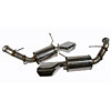 Axle-Back Exhaust with Dual Chambered Square Tips 2013-14 Mustang 5.0L/5.8L V8 - image 1