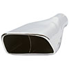 Axle-Back Exhaust with Dual Chambered Square Tips 2013-14 Mustang 5.0L/5.8L V8 - image 2