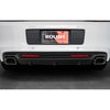 Axle-Back Exhaust with Dual Chambered Square Tips 2013-14 Mustang 3.7L V6 - image 2