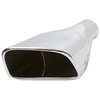 Axle-Back Exhaust with Dual Chambered Square Tips 2013-14 Mustang 3.7L V6 - image 3