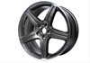 Graphite 20x9.5 Wheel and Center Cap Kit - image 1