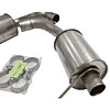 Axle-Back Exhaust with Dual Round Tips 2015+ Mustang 5.0L V8 - image 2
