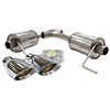 Axle-Back Exhaust with Dual Round Tips 2015+ Mustang 5.0L V8 - image 3