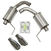 Axle-Back Exhaust with Dual Round Tips 2015+ Mustang 5.0L V8 - image 4