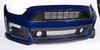 2015+ Mustang Complete ROUSH Front Fascia Kit - Deep Impact Blue J4 - image 2