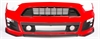 2015+ Mustang Complete ROUSH Front Fascia Kit - Race Red PQ - image 1