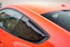 2015-Up Mustang ROUSH Quarter Window Scoops Painted Black - image 2