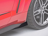 2015-Up Mustang ROUSH Rocker Winglets Raw - Black - image 1