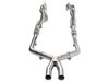 2005-2010 Ford Mustang GT 4.6L V8 1 5/8-inch by 2-1/2-inch headers with 2.5-inch Off-Road X-Pipe No - image 2