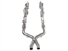 2011-2014 Ford Mustang GT 5.0L V8 1 3/4-inch by 3-inch headers with 3-inch by 2-3/4-inch X-Pipe with - image 1
