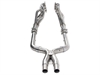 2007-2010 Ford Shelby GT500 5.4L V8 1-3/4-inch by 3-inch Headers with 3-inch by 2.5-inch Off-Road X- - image 1