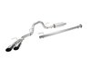Side-Exit Cat-Back Exhaust System for 2015-2020 Ford F-150 5.0L/3.5L/2.7L [Black Tips]