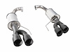 422097-BLK Axle-Back Exhaust System Fits Select Ford Mustang GT 5.0L [Black-Tips] - image 1