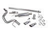422266 Cat-Back Exhaust System Fits Select Ford F-150 5.0L [Side-Exit, Polished Tips] - image 1