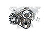 Engine Accessory Drive Kits Polished Finish 302 Engines - image 1