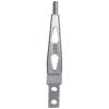 6" Straight Shifter Stick Billet Aluminum Brushed Aluminum Finish - image 1