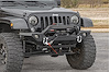 10596 Jeep Full Width Front LED Winch Bumper (JK, JL, Gladiator JT) - image 1
