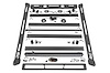 10622 Jeep Roof Rack System w/ Black-Series LED Lights (18-20 JL) - image 1