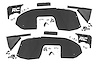 10653 Inner Fenders; Front; - image 1
