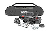 10727 Front Winch Bumper; Front; Hybrid; 20 in.; Black Series; w/White DRL LED; w/PRO12000S Winch; - image 1